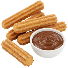 Cinnamon Churros With Belgian Chocolate Dip