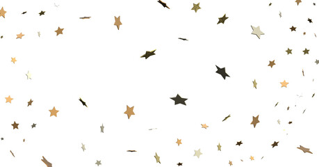 XMAS Stars - golden stars -