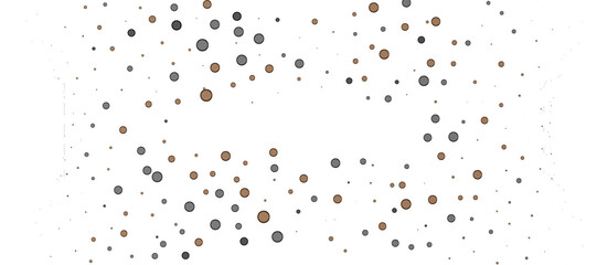 Glittering Spectacle: Captivating 3D Illustration of Glittery gold Confetti