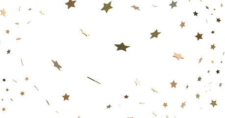 XMAS Stars - golden stars -