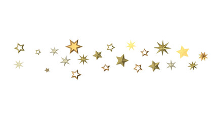 Drifting Christmas Stardust: Captivating 3D Illustration of Descending Stardust Particles for the Holidays