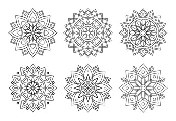 Editable Geometric Mandala Art Bundle for Creative Projects