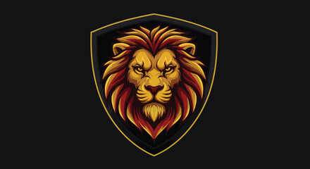 Lion Shield Emblem