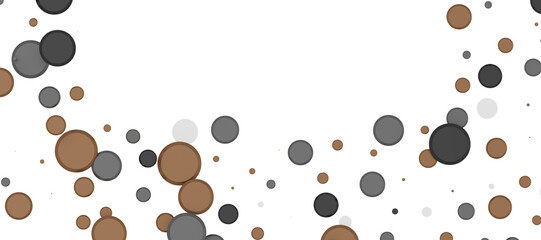 Enchanting Delight: Spectacular 3D Illustration Showcasing Enchanting gold Confetti
