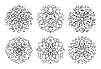 Editable Geometric Mandala Art Bundle for Creative Projects
