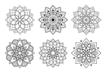 Editable Geometric Mandala Art Bundle for Creative Projects