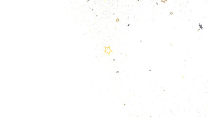 Drifting Christmas Stardust: Captivating 3D Illustration of Descending Stardust Particles for the Holidays