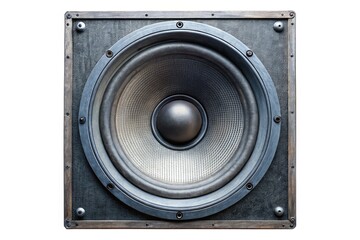 Vintage Grey Speaker, Retro Audio Equipment, Old Sound System, Music History, Architectural Photography