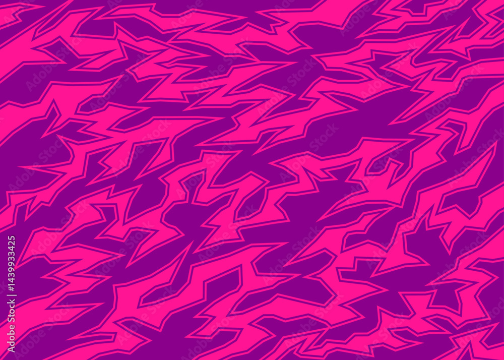 Poster abstract background with seamless geometric lightning effect pattern
