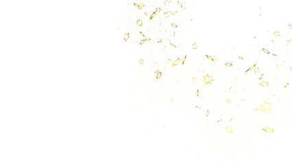 Starry Christmas Cascade: Radiant 3D Illustration Showcasing Falling Holiday Starlight Streams