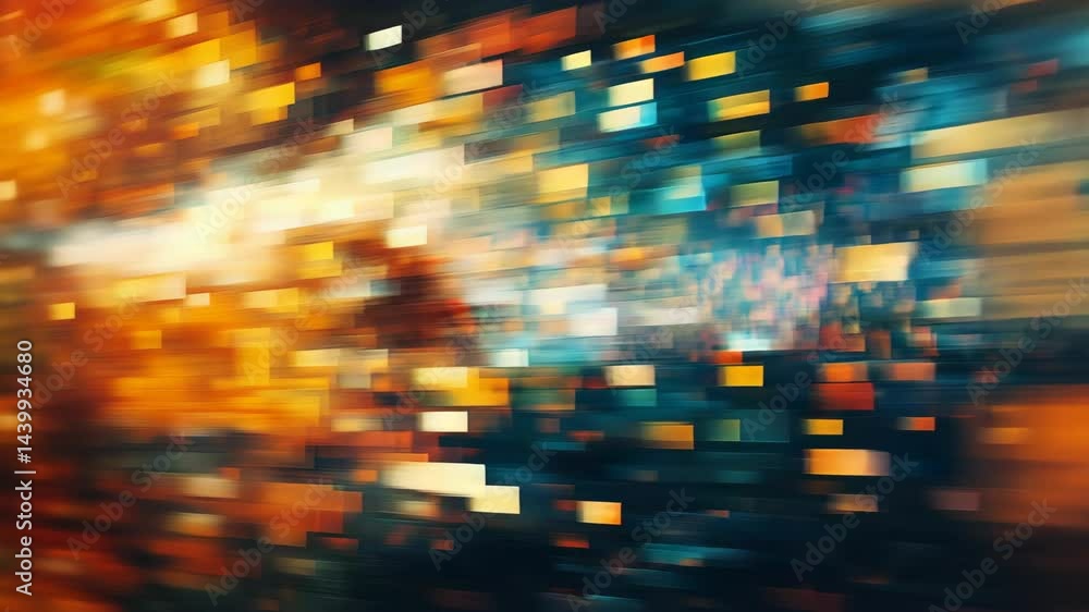 Poster colorful abstract motion background showcasing vibrant hues and dynamic patterns in artistic visual 