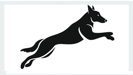 Obraz premium black horse vector illustration