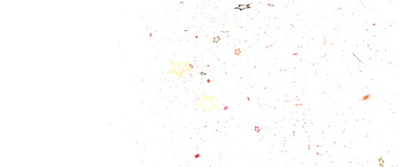 Stars - stars. Confetti celebration, Falling golden abstract decoration for party, birthday celebrate,