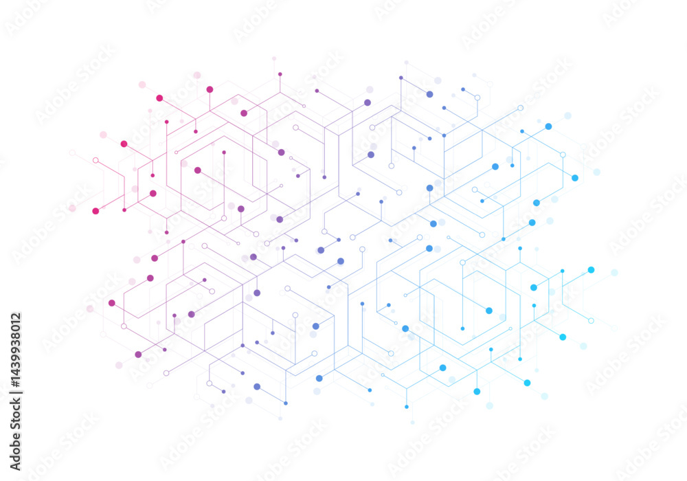 Poster modern abstract background with triangle and hexagonal shapes. hexagonal geometric texture for poste