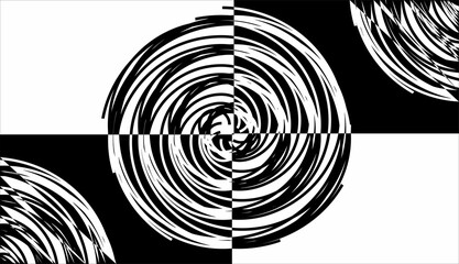 black and white abstract art background image
