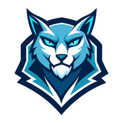 Phantom Lynx mascot logo vector