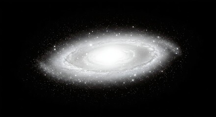 Naklejka premium The Bright Star of the Void