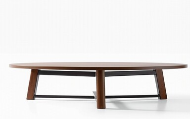 wooden chair isolated on white