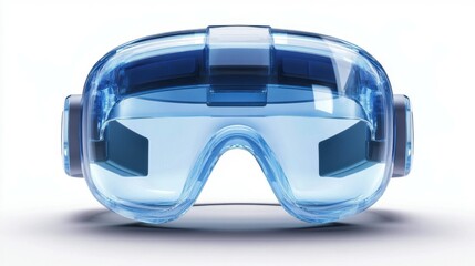 VR glasses transparent background