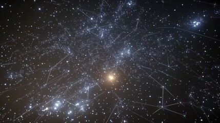 Cosmic Network Starry Sky, Connections