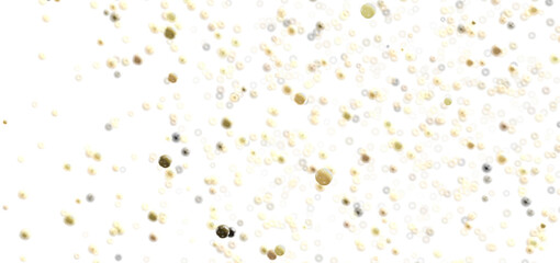 Abstract background with gold and beige bubbles. Perfect for festive designs, celebrations, and more.