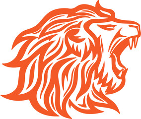  Lion simple icon. Vector ICON all icon Viktor