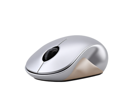 Exploring the Elegance of a Computer Mouse on a Minimalist Black Background and Its Modern Design Aesthetic