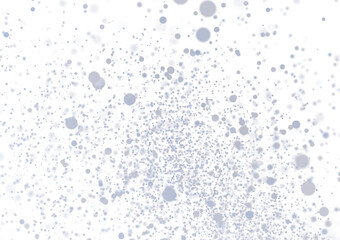 Abstract background with light blue particles floating on white. Ideal for websites and presentations.