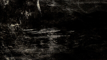 Empty school chalk board on a wooden table. Empty space to enter text or insert graphics. Concept in education or business.