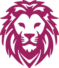Lion simple icon. Vector ICON all icon Viktor	
