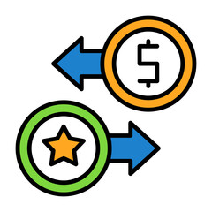 Loyalty Points Filled Icon