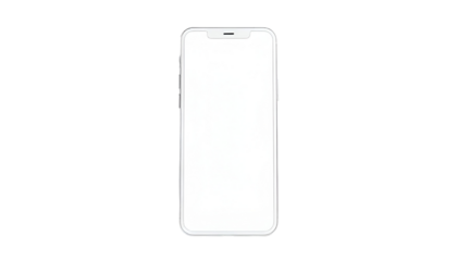 "Minimalist line art sketch of a mobile phone, isolated on a clean white background. Perfect for tech designs, mockups, and digital illustrations."