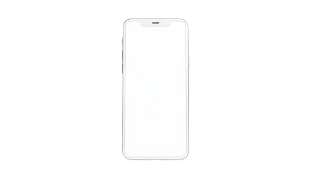 "Minimalist line art sketch of a mobile phone, isolated on a clean white background. Perfect for tech designs, mockups, and digital illustrations."