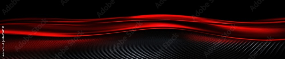 Poster red wave abstract background, dark texture, design element