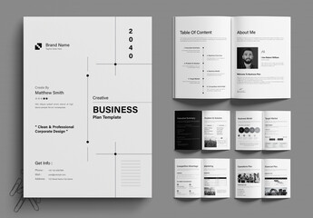 Professional Business Plan Template for Startups