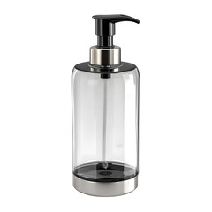 Obraz premium Modern Soap Dispenser Bottle Bathroom Accessory Stylish Pump
