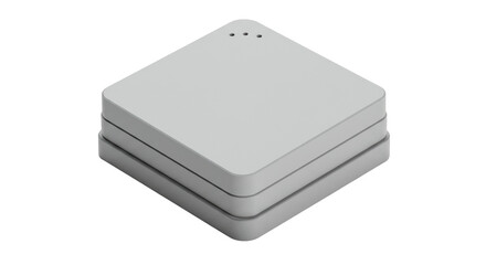 Isolated Stack of square boxes