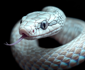Albino Cobra