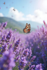 butterfly on flower