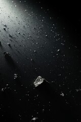 Fototapeta premium Collection of deep space backgrounds featuring asteroids stars dark skies and lunar landscapes