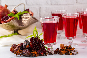 Traditional Turkish Ramadan Sherbet - Ramazan serbeti