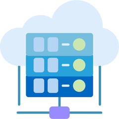 Cloud Backup Service Icon