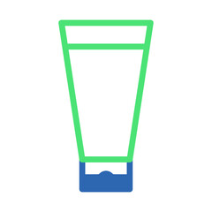 beauty icon beauty duotone blue green_beauty-multicolor_Facial foam-09