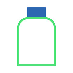 beauty icon beauty duotone blue green_beauty-multicolor_Shampoo