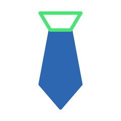 beauty icon beauty duotone blue green_beauty-multicolor_Tie