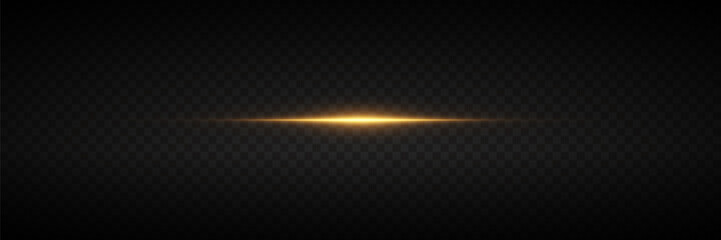 Light effect of flash of light. Shine of rays and glare.