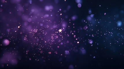 Purple Sparkle Glitter Particle Background