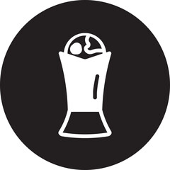 trophy glyph icon
