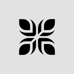 Obraz premium eye icon vector logo