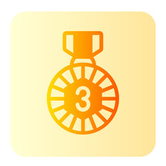 medal gradient icon
